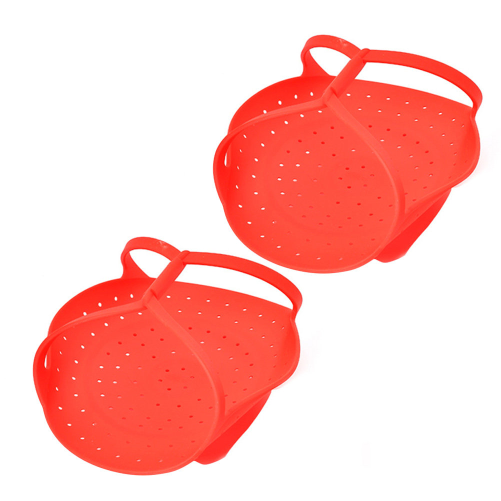 رفوف بخارية قابلة للطي من السي - مراجعة Silicone Steamer Basket وسعره