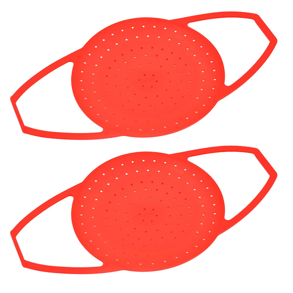 رفوف بخارية قابلة للطي من السي - مراجعة Silicone Steamer Basket وسعره