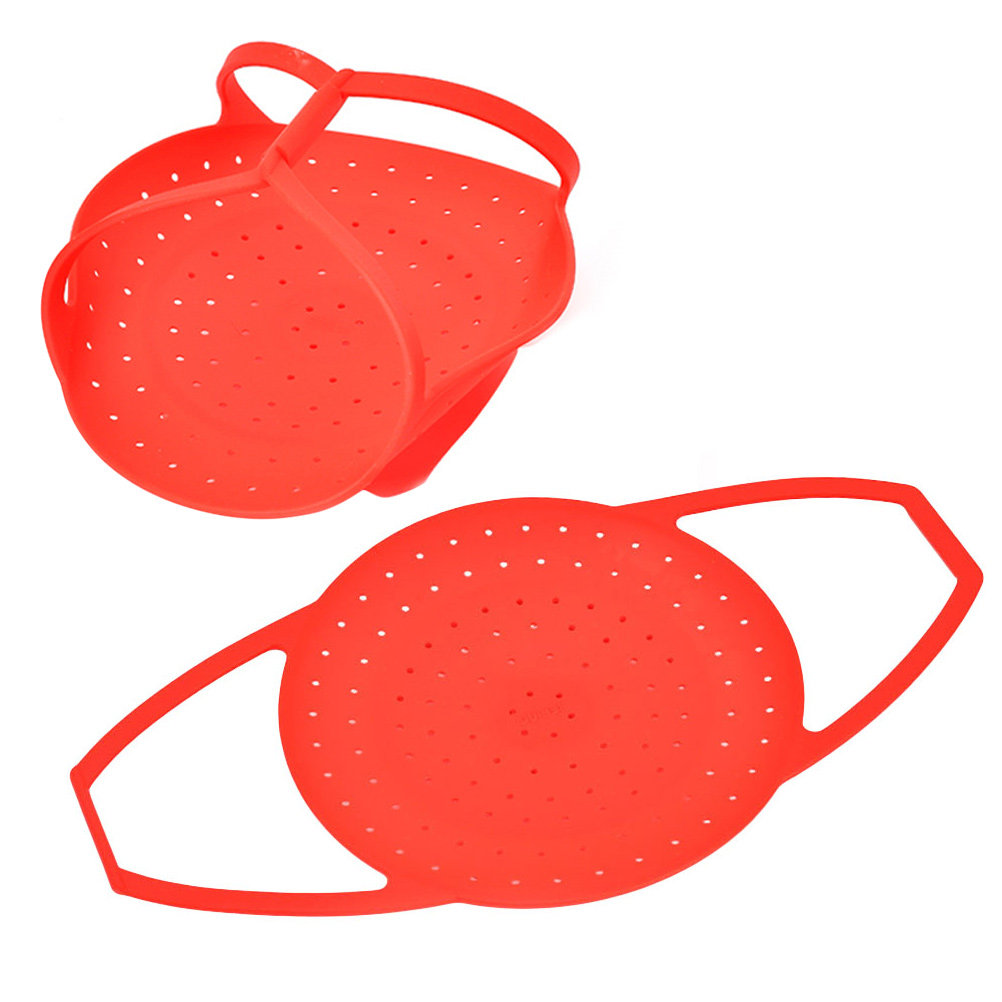 رفوف بخارية قابلة للطي من السي - مراجعة Silicone Steamer Basket وسعره
