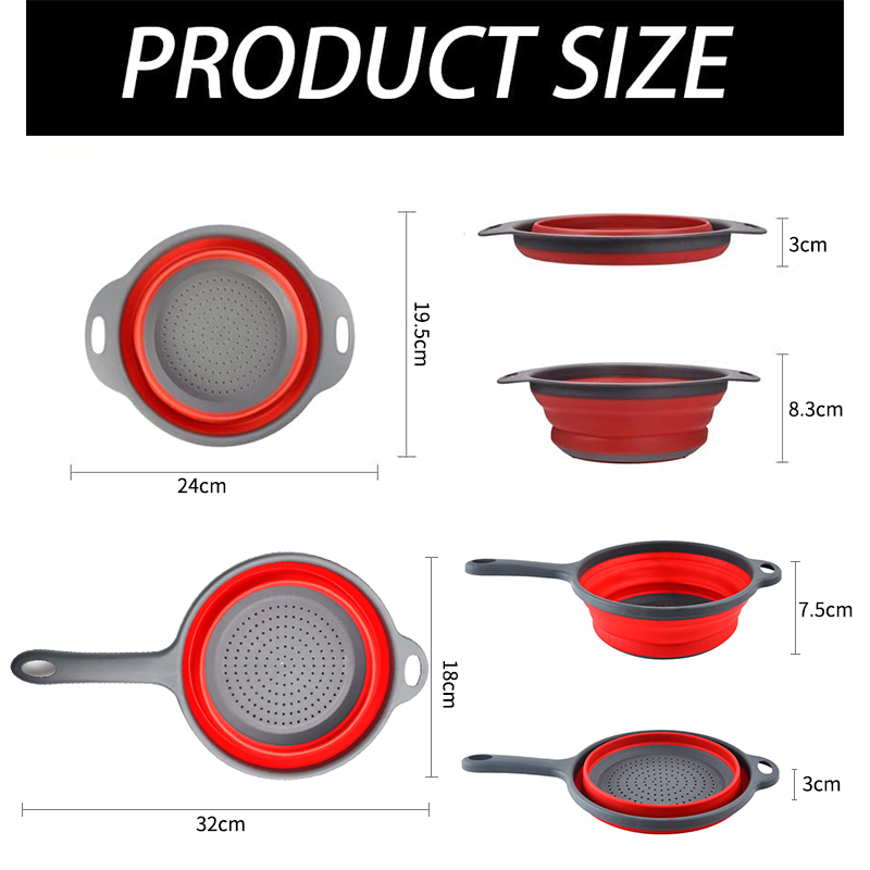 2 قطعة/المجموعة طوي سيليكون مص - مراجعة Silicone Steamer Basket وسعره