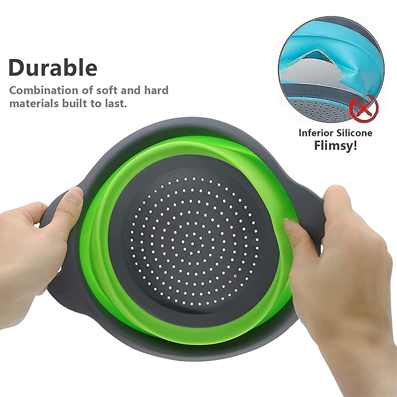2 قطعة/المجموعة طوي سيليكون مص - مراجعة Silicone Steamer Basket وسعره